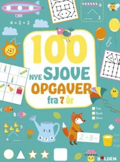 Discount Forlaget Bolden 100 nye sjove opgaver - Fra 7 år