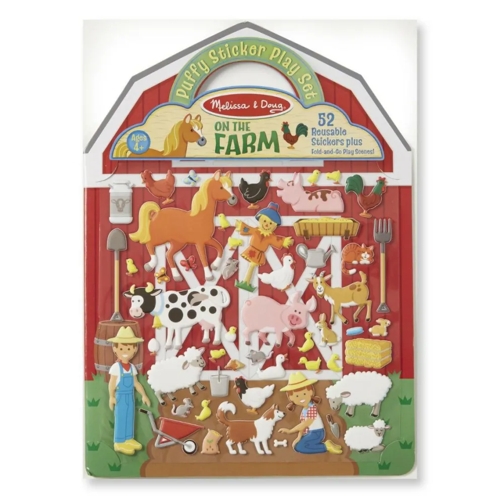 Discount Melissa & Doug Aktivitetsbog med klistermærker - Bondegården