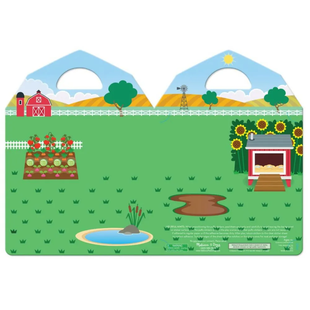 Discount Melissa & Doug Aktivitetsbog med klistermærker - Bondegården