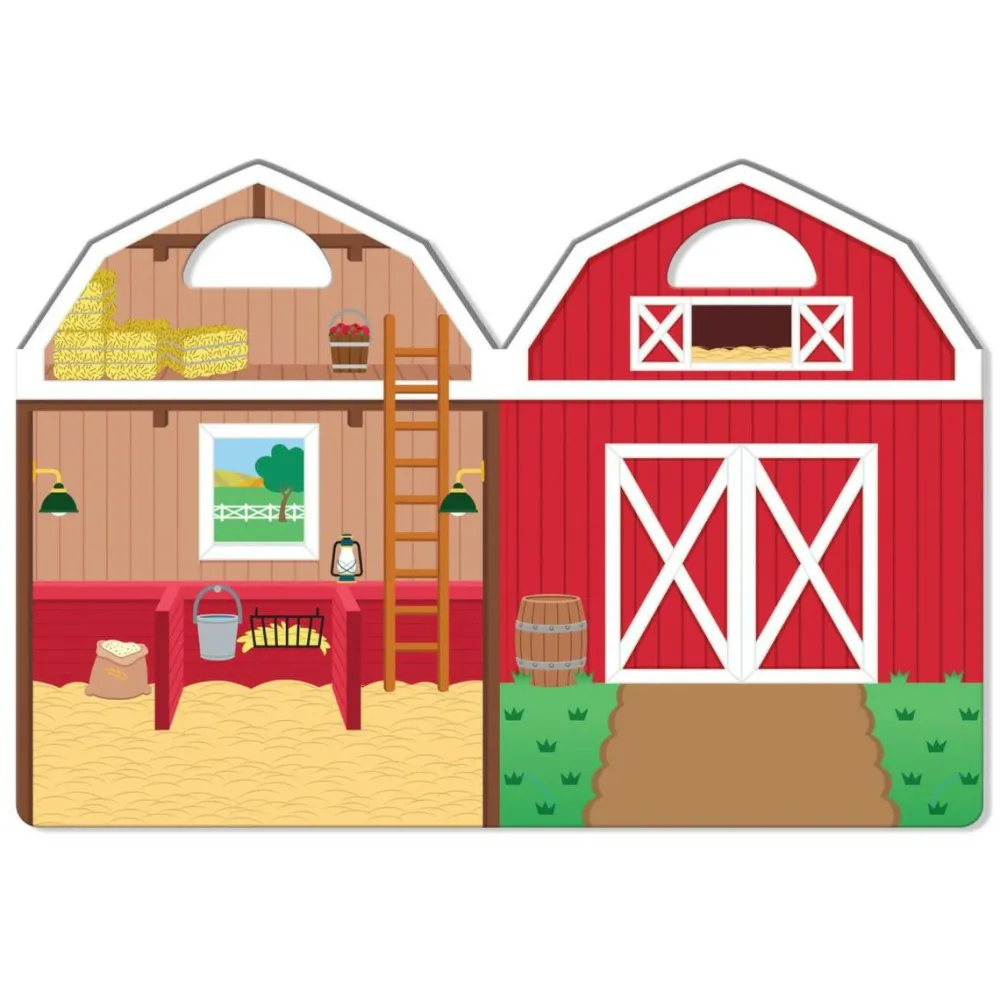 Discount Melissa & Doug Aktivitetsbog med klistermærker - Bondegården