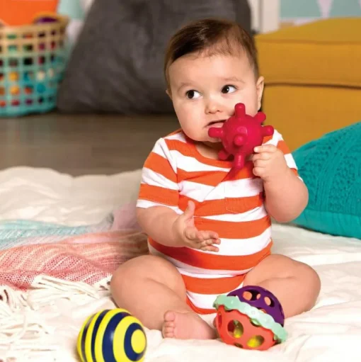 Outlet B. Toys Aktivitetsbolde - Ball-a-Balloos, 4 stk