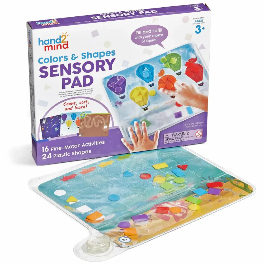 Learning Resources Aktivitetsmåtte - Former, farve & finmotorik