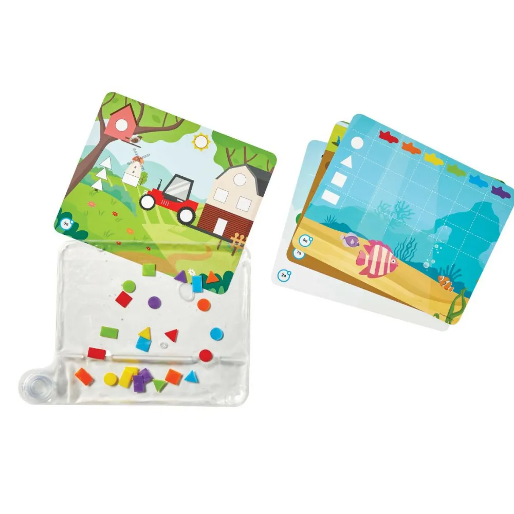 Learning Resources Aktivitetsmåtte - Former, farve & finmotorik