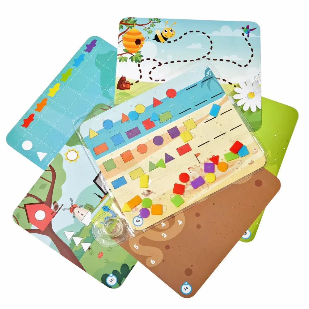 Learning Resources Aktivitetsmåtte - Former, farve & finmotorik