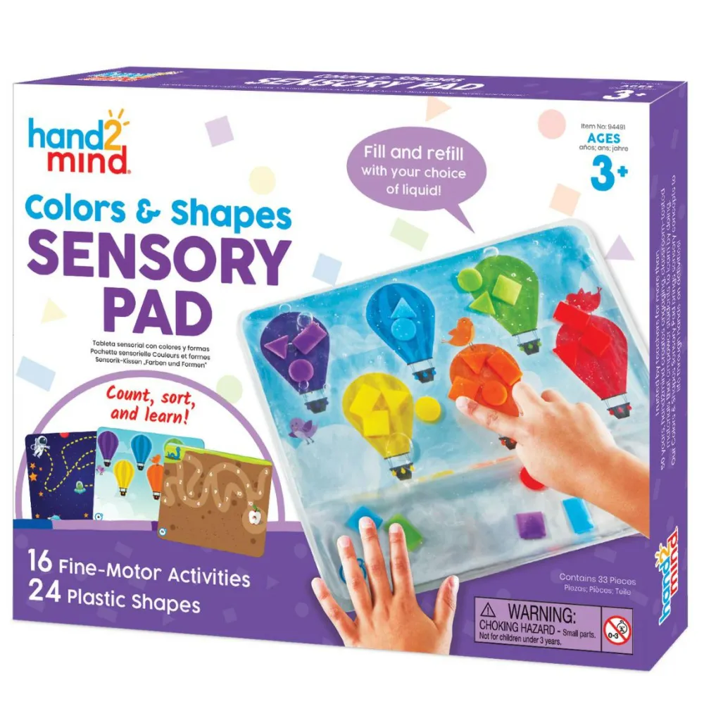 Learning Resources Aktivitetsmåtte - Former, farve & finmotorik