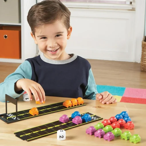 New Learning Resources Aktivitetssæt - Tæl mini biler
