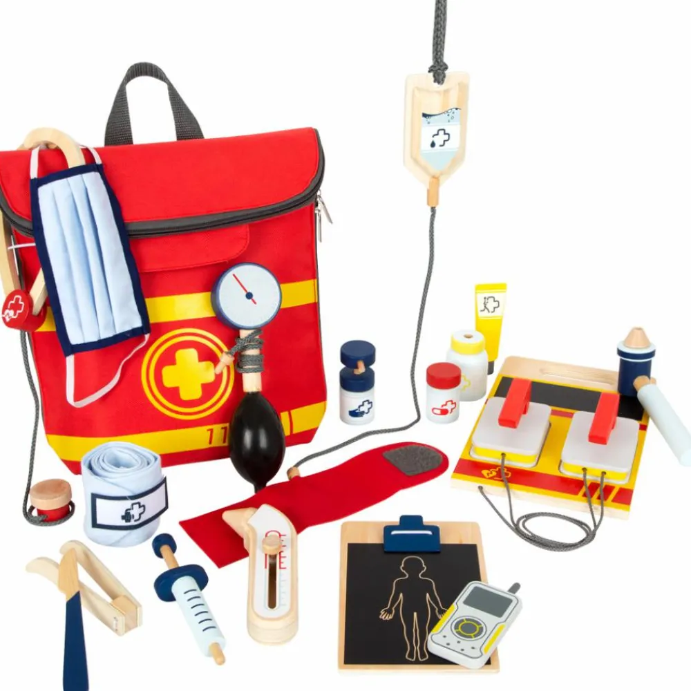 New small foot Akutlæge-rygsæk med 19 dele