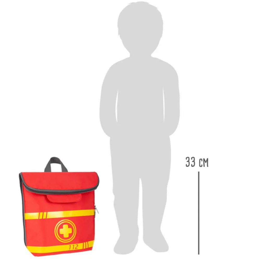 New small foot Akutlæge-rygsæk med 19 dele
