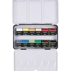 New Creativ Company Akvarelfarver Art Aqua - Basis, 12 farver