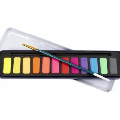 Creativ Company Akvarelsæt - Pastel, 12 farver