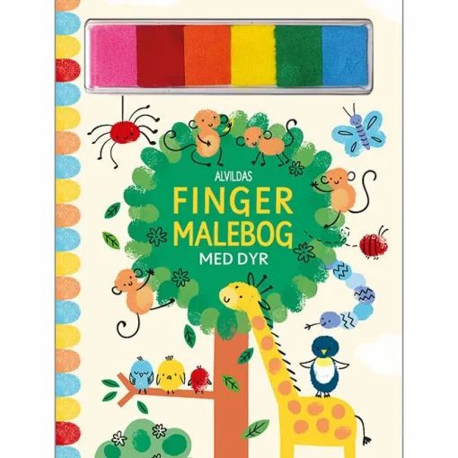 Best Alvildas fingermalebog med dyr