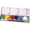 Outlet Ansigtsfarve - Palette m. 6 farver, Basis