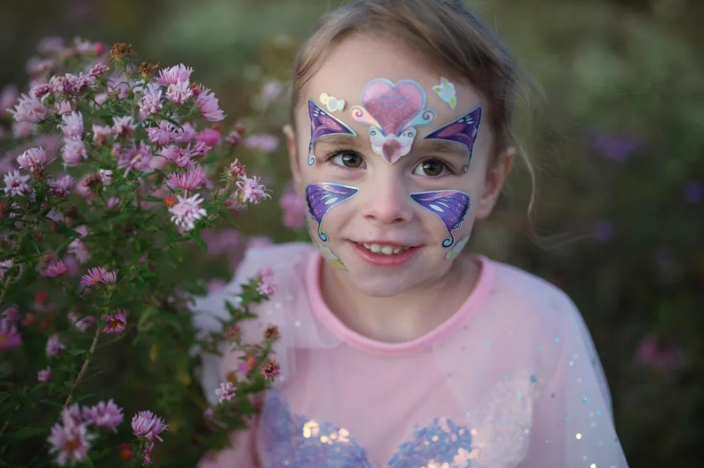Clearance Great Pretenders Ansigtsklistermærker - Sommerfugle-fe