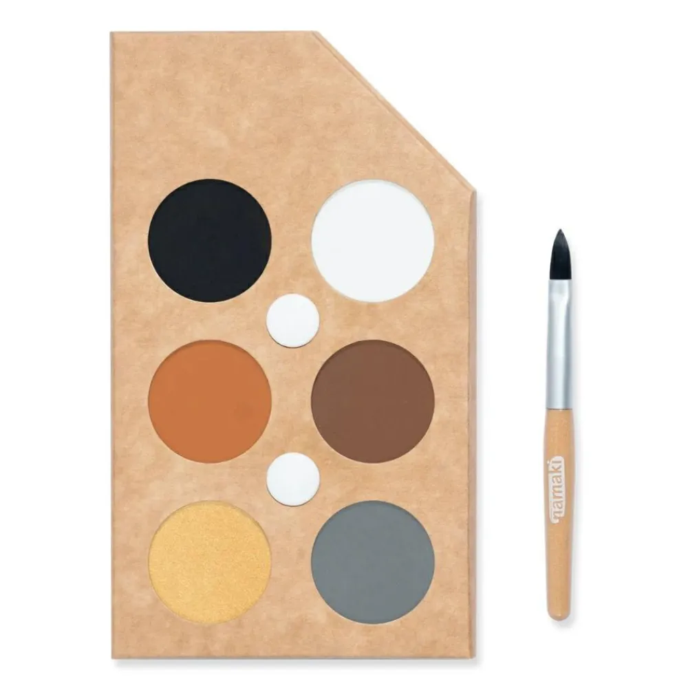 Clearance Ansigtsmaling m. 6 farver - Wildlife