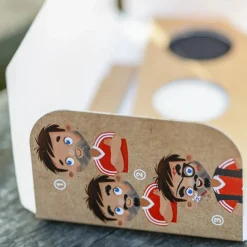 Ansigtsmaling m. 3 farver - Pirat & mariehøne