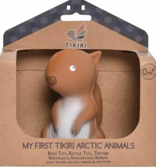 Hot Tikiri Arktiske dyr i 100% naturgummi