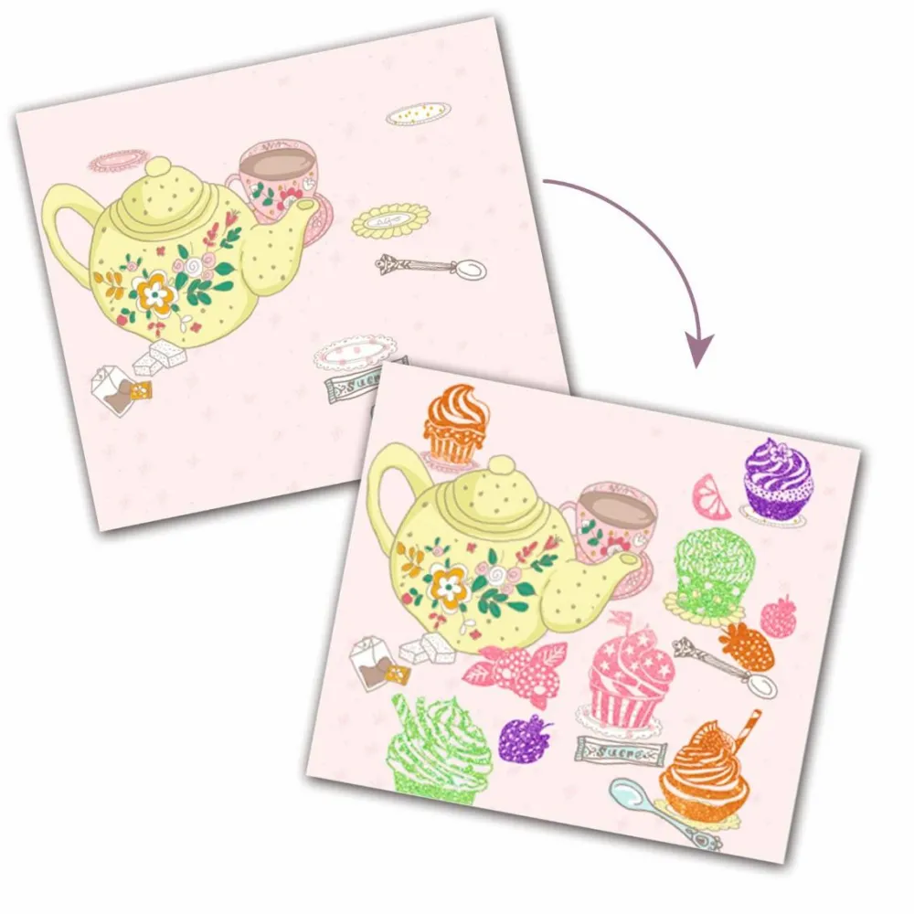 Sale Djeco Artistic Patch - Muffin