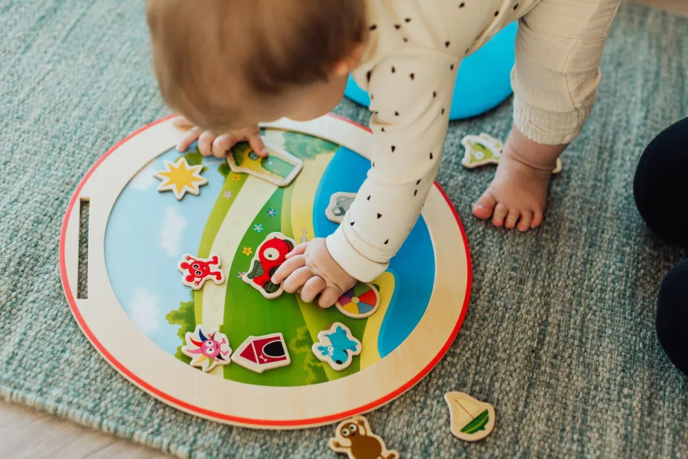 Discount Babblarna magnettavle, inkl. magneter