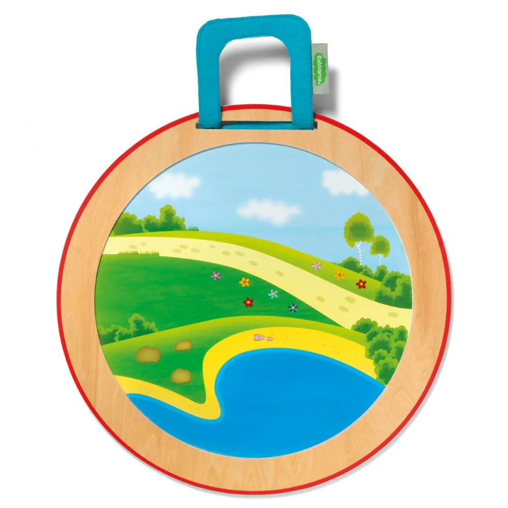 Discount Babblarna magnettavle, inkl. magneter