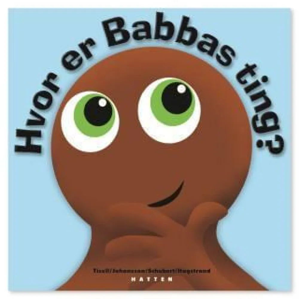 Outlet Babblarna sprogtræning Bog - Hvor er Babbas ting