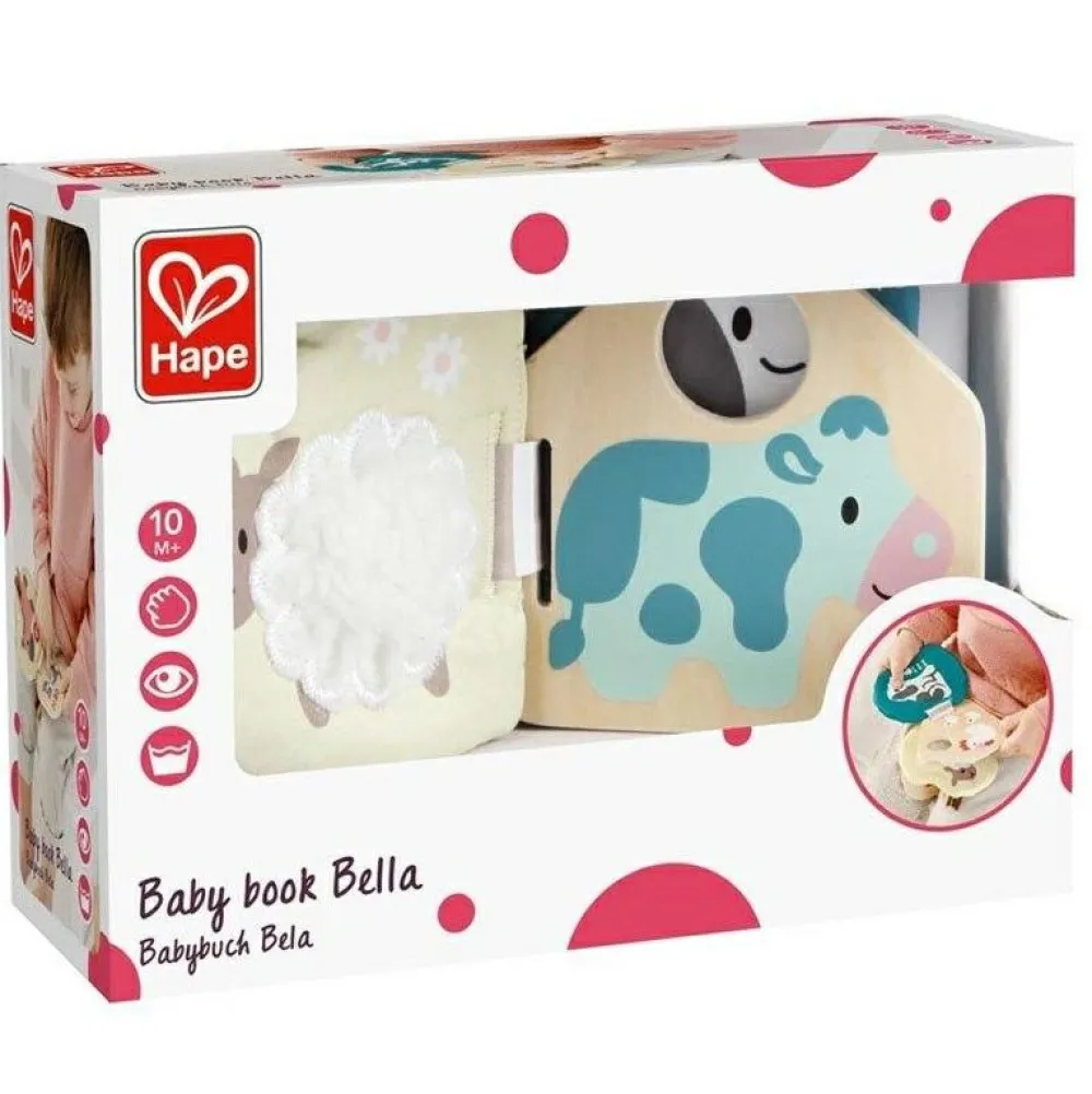 Best Hape Babybog i træ - Bella