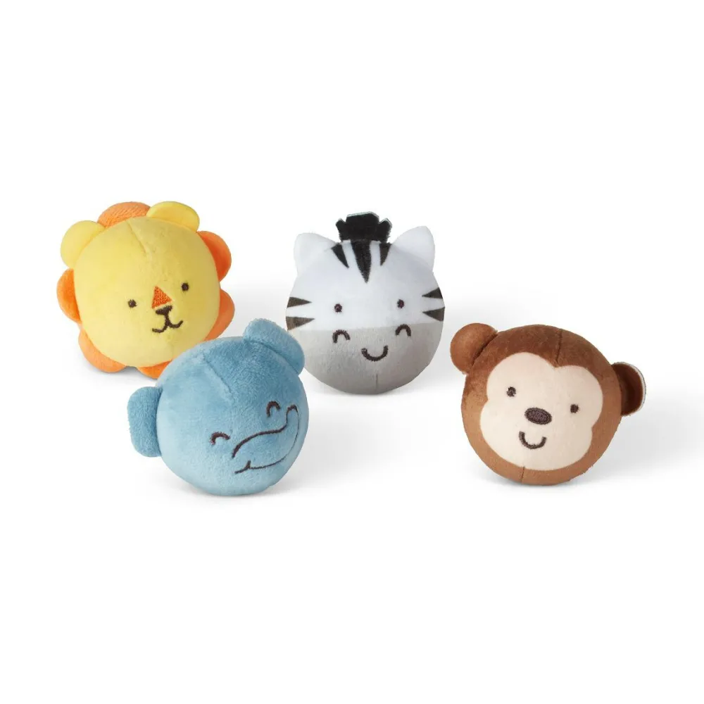 Sale Melissa & Doug Babybold - Safarivenner, 4 stk