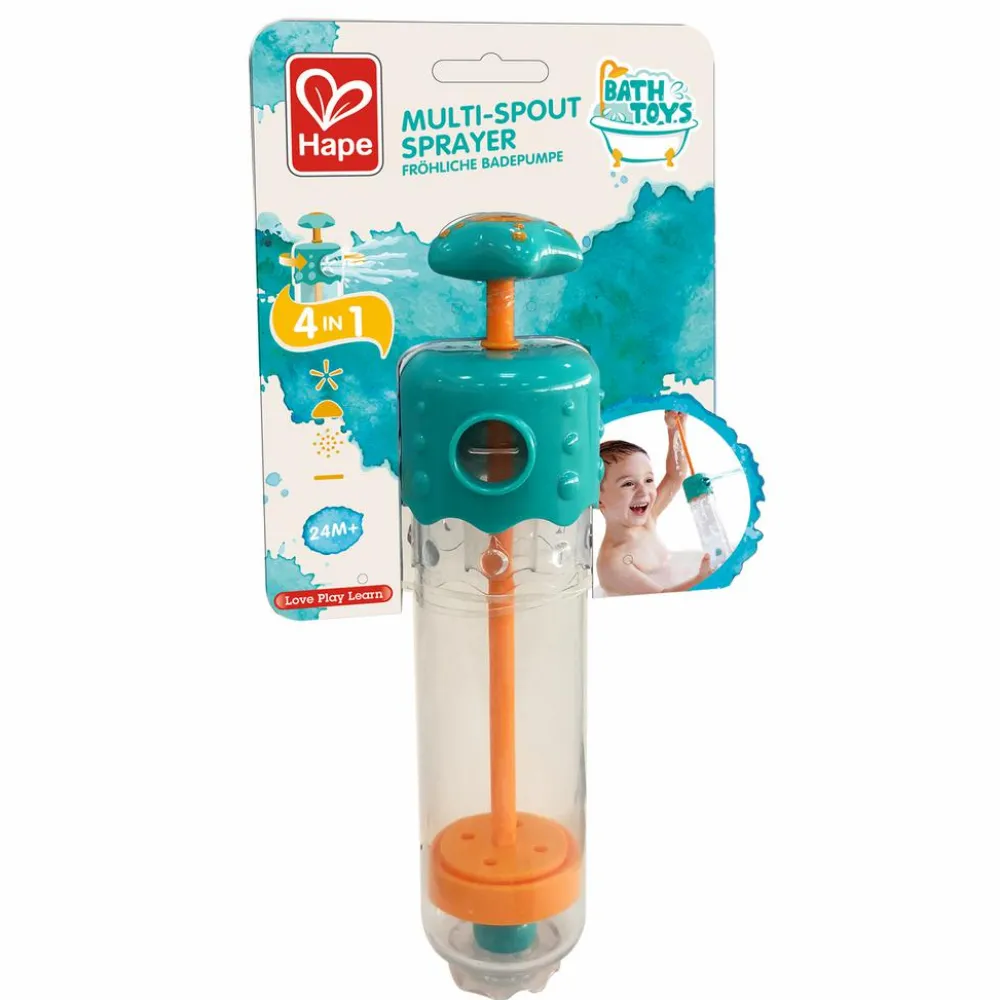 Clearance Hape Badeleg - 4-i-1 vandsprøjte