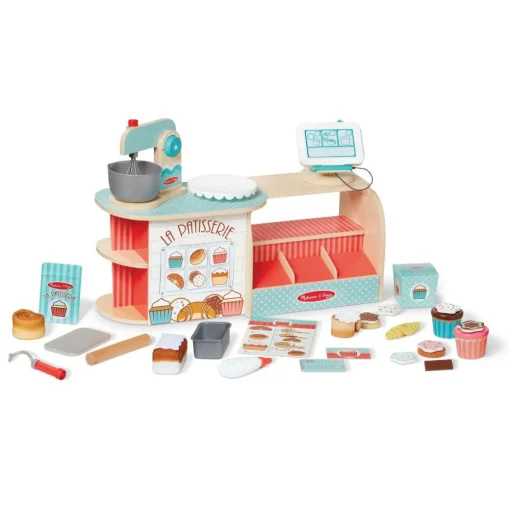 Melissa & Doug Bagerbutik i træ, 39 dele