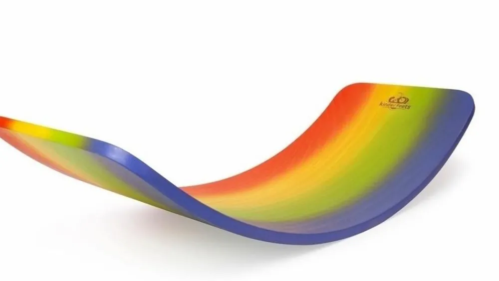 Sale Kinderfeets Balancebræt Kinderboard - Regnbue