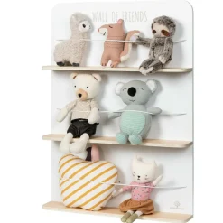 Best Bamse-hotel - Wall of Friends (hvid/natur)