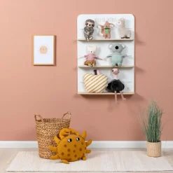 Best Bamse-hotel - Wall of Friends (hvid/natur)