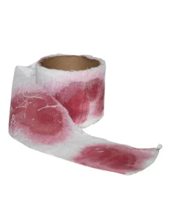 Clearance Bandager m. falsk blod, 90cm