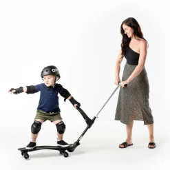 Clearance Ookkie Begynder-skateboard - Sort