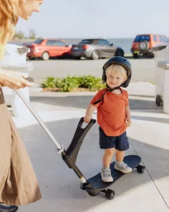Clearance Ookkie Begynder-skateboard - Sort