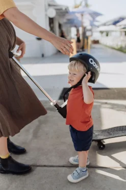 Clearance Ookkie Begynder-skateboard - Sort