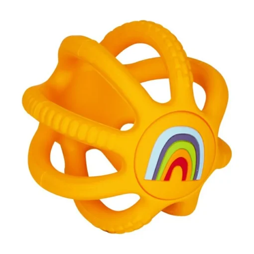 Discount Spiegelburg Bidebold Ø 7 cm - Regnbue