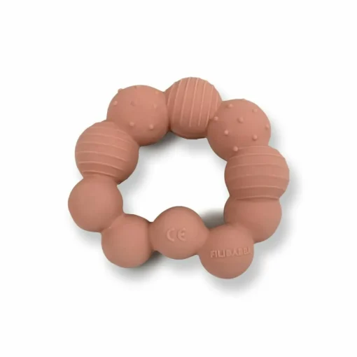 Sale Filibabba Bidedyr i 100% naturgummi - Larven Lily