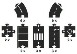 Outlet waytoplay Bilbane - Motorvej, 24 dele