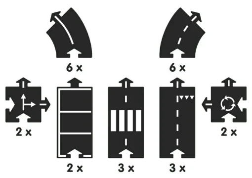 Outlet waytoplay Bilbane - Motorvej, 24 dele