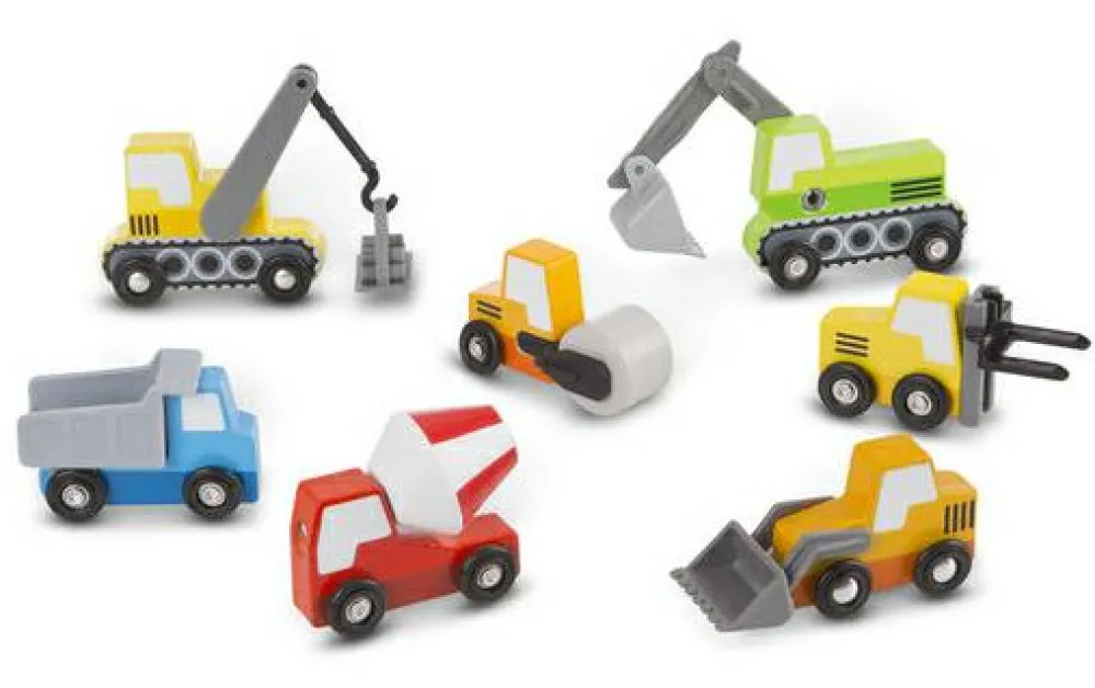 Best Melissa & Doug Biler i træ - På byggepladsen