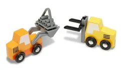 Best Melissa & Doug Biler i træ - På byggepladsen