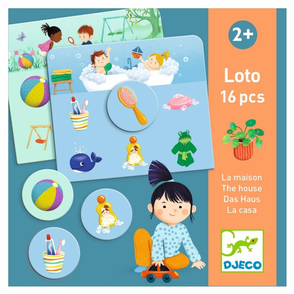 Clearance Djeco Billedlotteri - Mit hjem