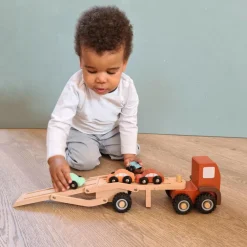Hot Egmont Toys Biltransporter med gummihjul