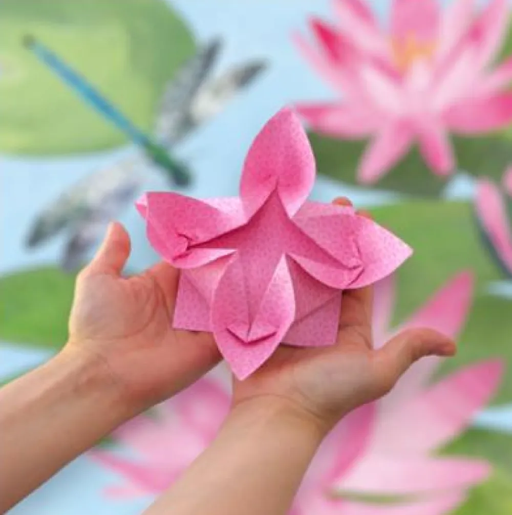 Forlaget Bolden Blomster origami