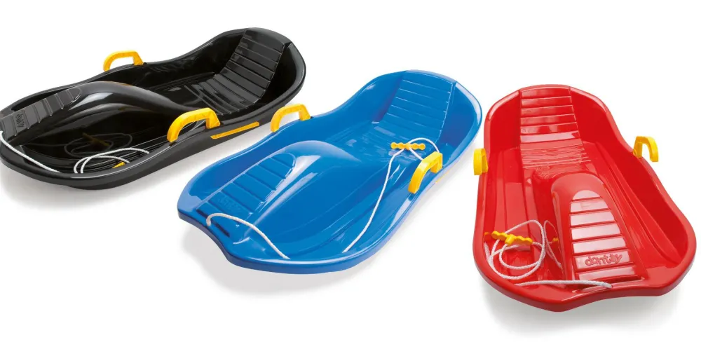 Online Dantoy Bobslæde m. bremse (ass. farver)