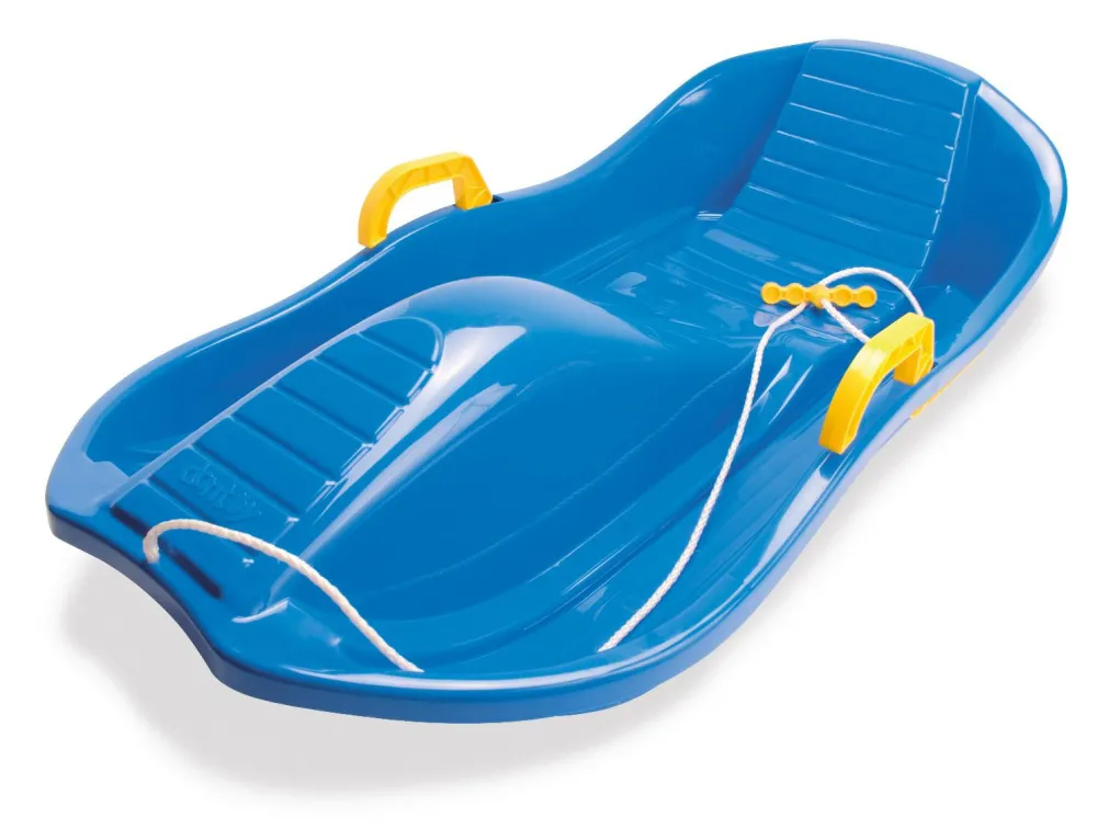 Online Dantoy Bobslæde m. bremse (ass. farver)