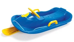 Dantoy Bobslæde m. rat og bremse (ass. farver)