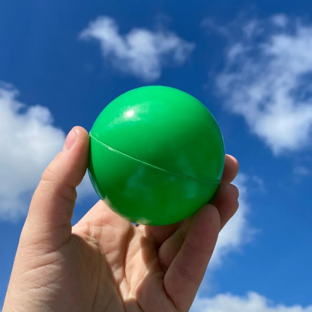 Clearance KiDKii Boldbassin bolde Ø7 cm - Klar grøn, 100 stk