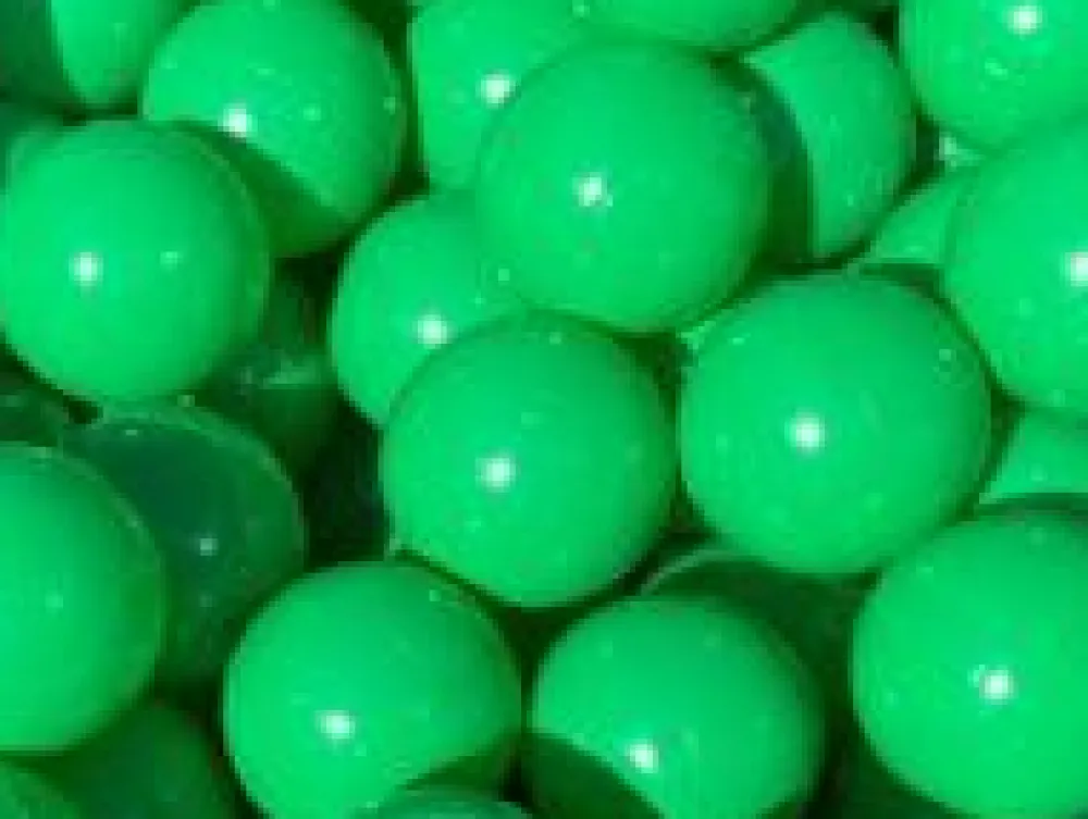 Clearance KiDKii Boldbassin bolde Ø7 cm - Klar grøn, 100 stk