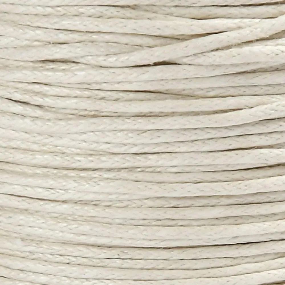 Outlet Bomuldssnor - Råhvid, 40 meter